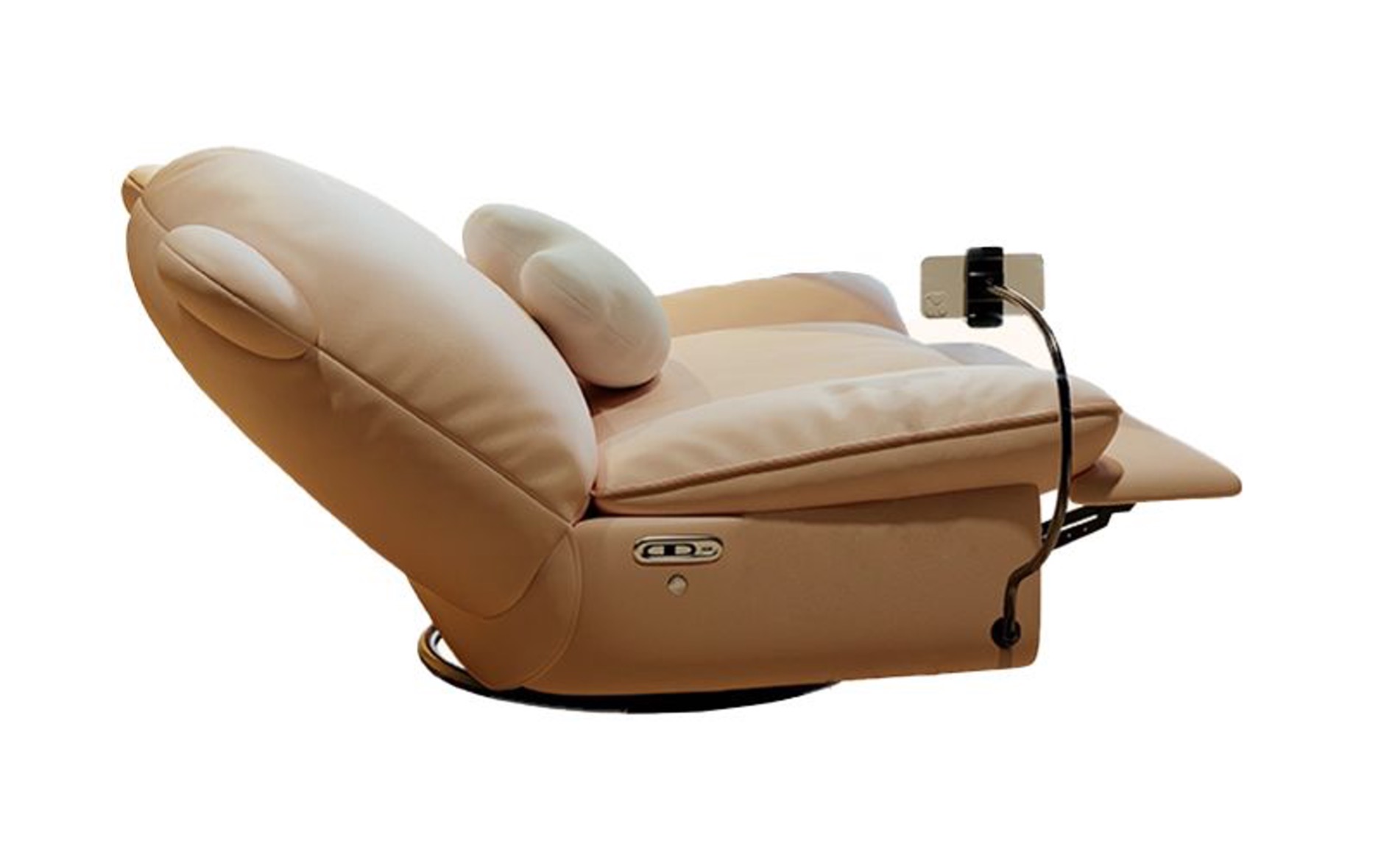 Italian leather recliner