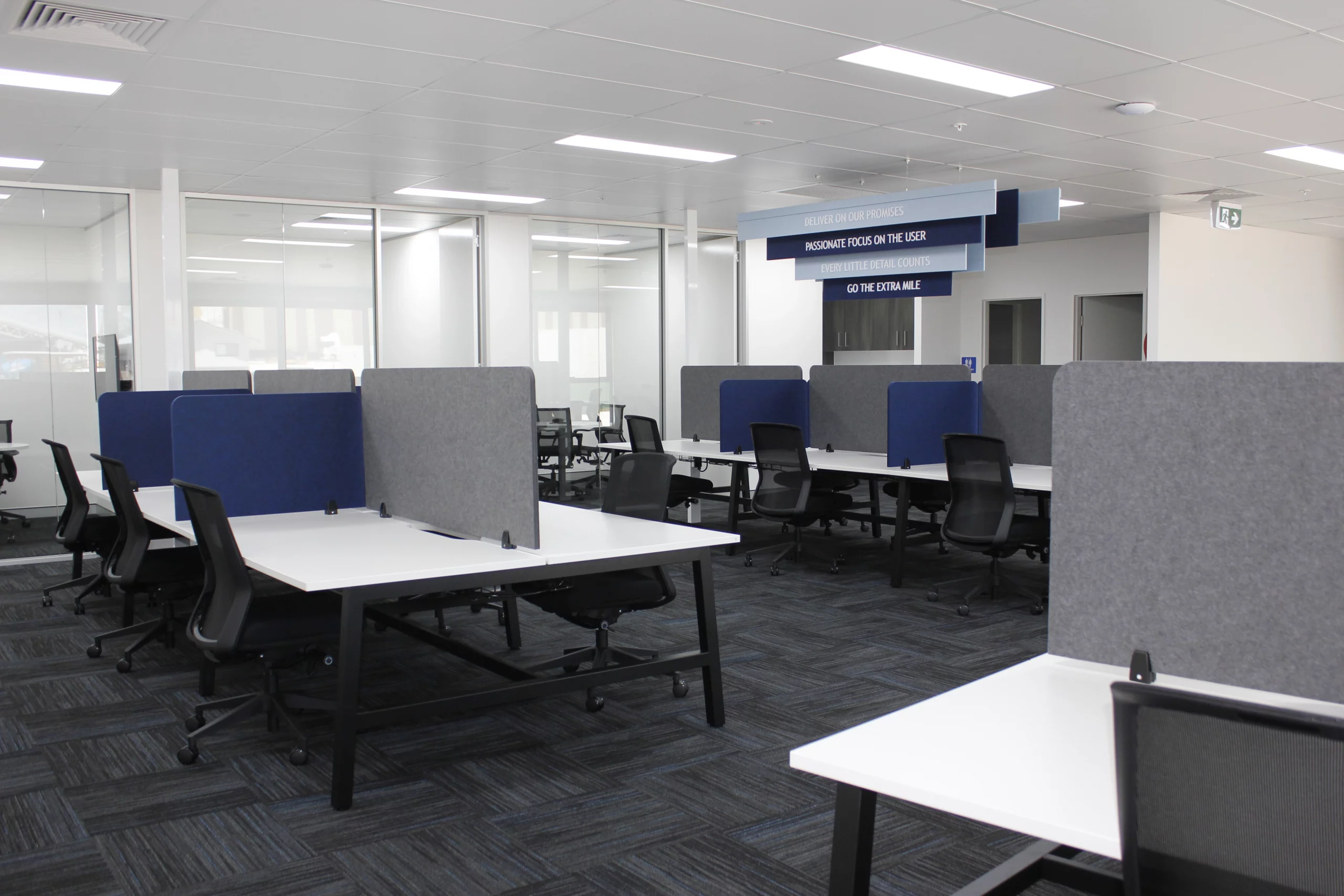 >Office and Breakout Area Fitout – Prestons, Sydney