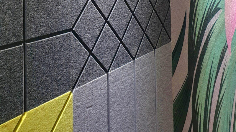 Acoustiq Grooved Wallart