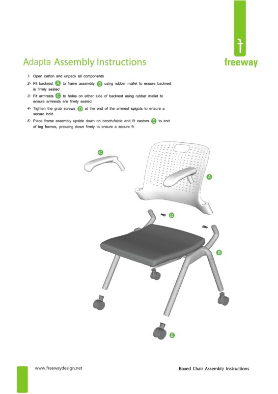 Adapta Assembly Instruction