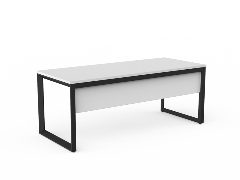 Anvil Single Workspace Includes Melamine Modesty