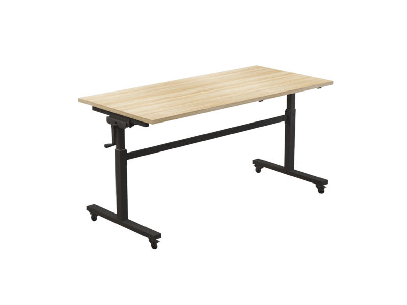 Axis HA Flip Table Black Powdercoated Frame v3 1