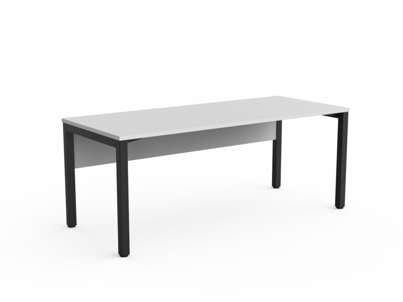 Axis Single Workspace Includes Melamine Modesty