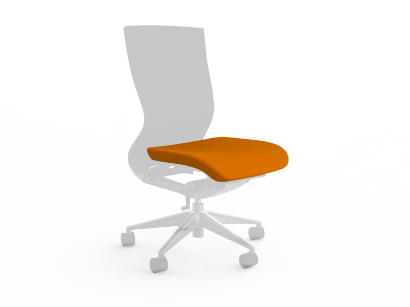 Balance Seat Cover Breathe Bright Orange