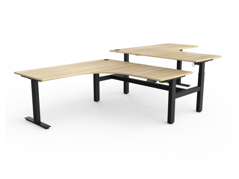 Double 90° Workstation Electric 2 Column
