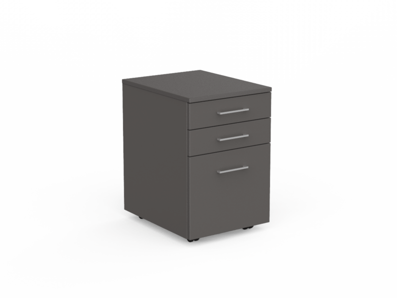 EkoSystem Mobile Drawer Unit New Oak