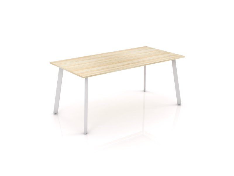 Flare Bar Leaner 2400 x 1200 White NO