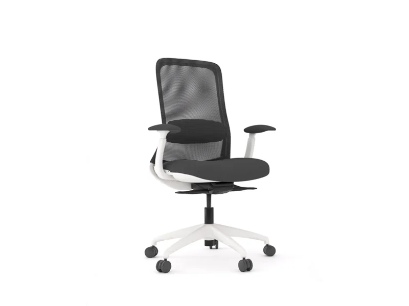 Flow Single White with Arms