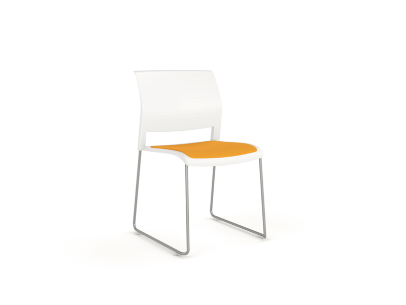 Game Upholstered Seat Sled or 4 Leg