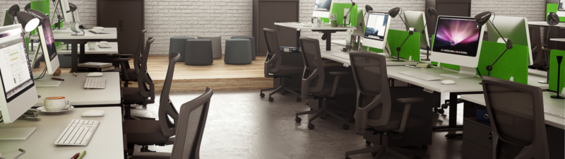 Quickstand Desk Banner