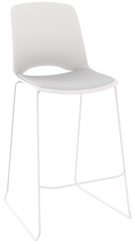 Vista Rise White Padded 1