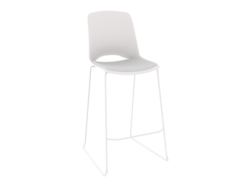 Vista Rise White Padded 2