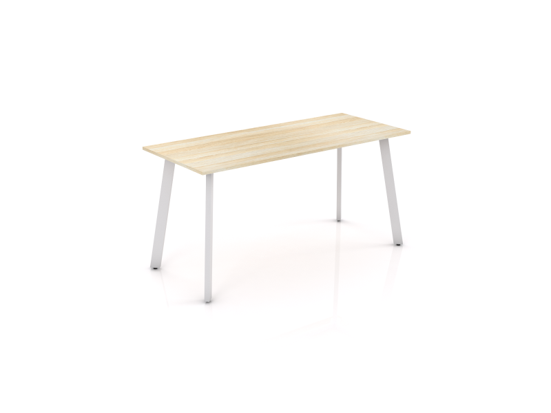 Flare Bar Leaner 2100 x 900 White NO