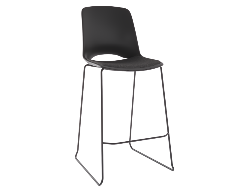 Vista Rise Black Padded