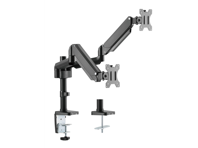 dual gas monitor arm