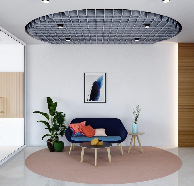 Acoustic Cell Ceiling Straight