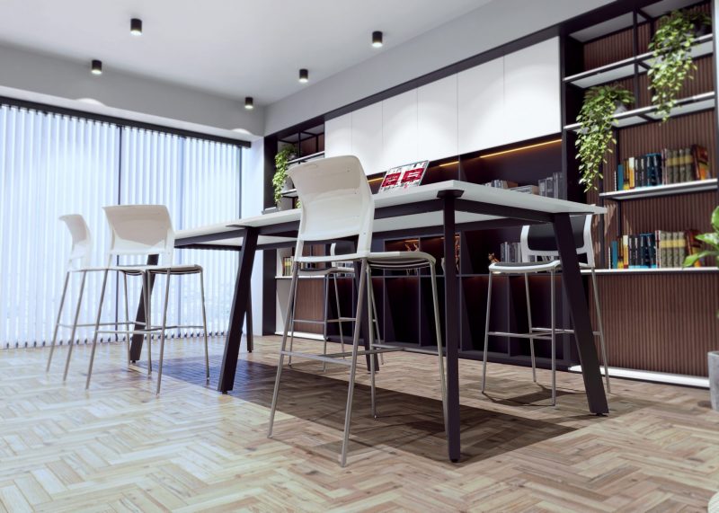 Office Table Bar Leaners - OLG Office