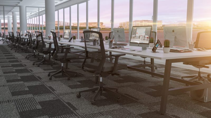 OLG Office - Trestle Bench