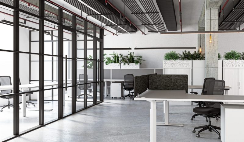 OLG Office - AgileMotion 90 with Flow black chair