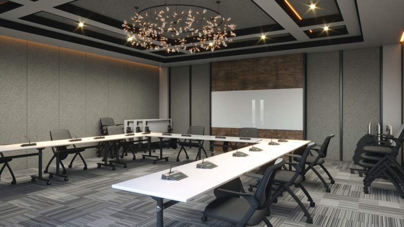 OLG Office - Ascend Table with Logic Chairs