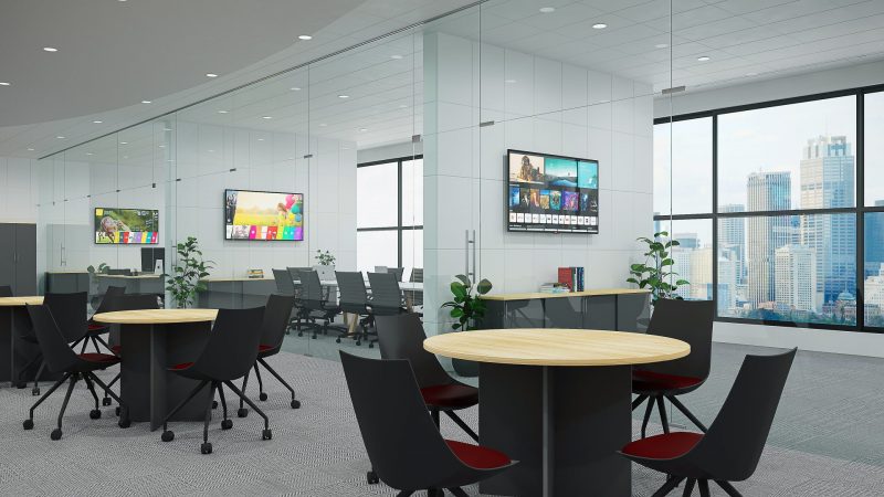 OLG Office - EkoSystem Meeting Table with Luna with Castors