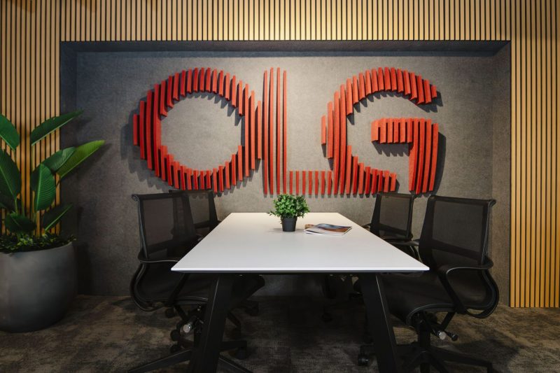 OLG Office - Flare Table and Scroll Chair