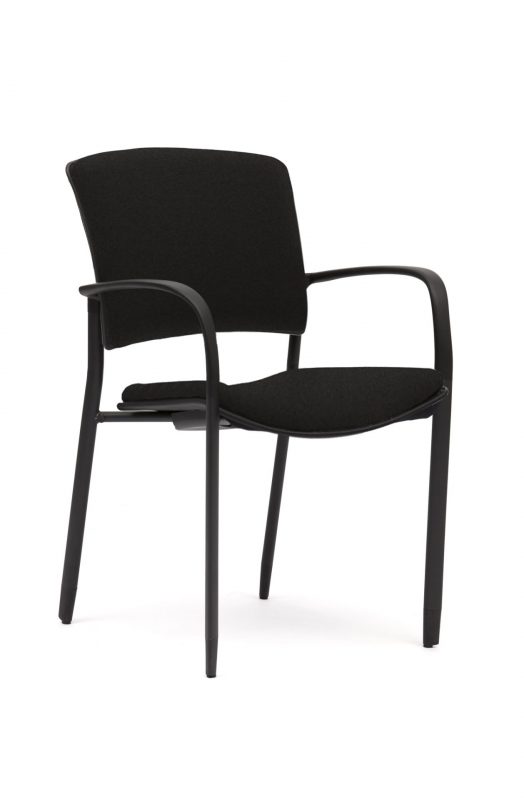 OLG Office - Zipp Black with Armrests