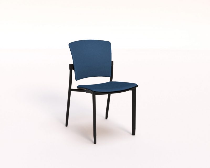 OLG Office - Zipp Chair without arms Steel Blue