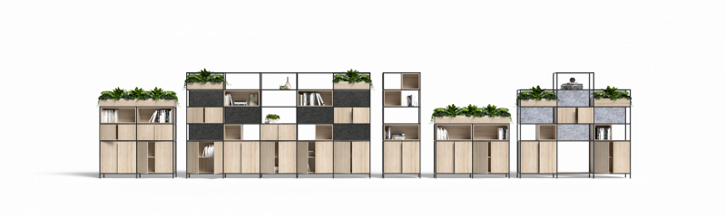 rhodes modular shelves