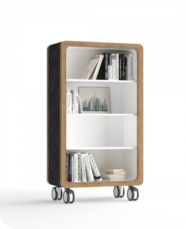 Mobile Bookcase Rover Range - OLG Office