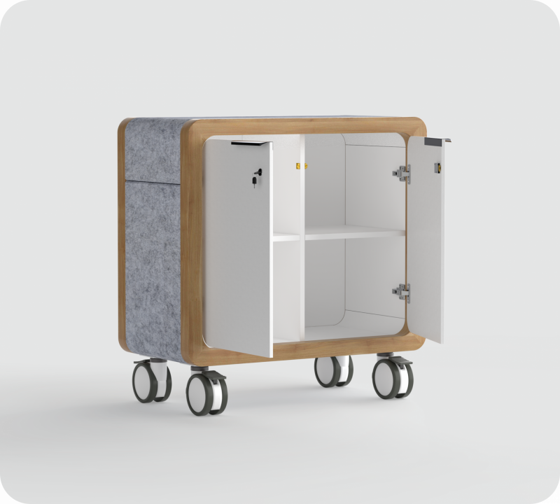 Mobile Credenza Rover Range - OLG Office