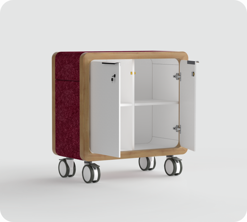 Mobile Credenza Rover Range - OLG Office