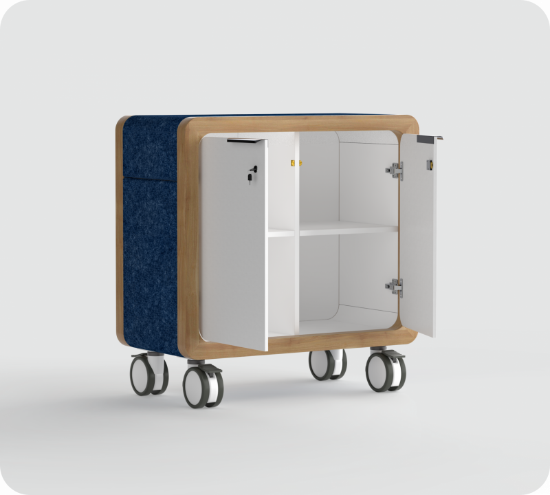 Mobile Credenza Rover Range - OLG Office
