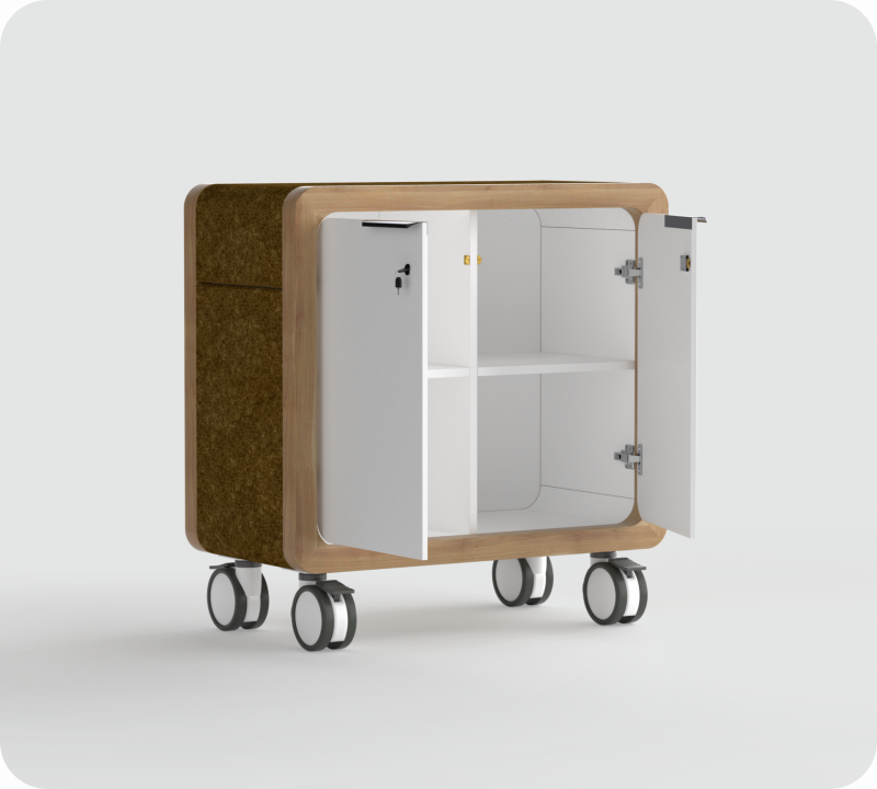 Mobile Credenza Rover Range - OLG Office