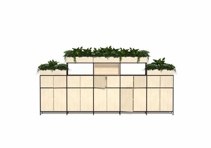 Rhodes Modular Shelving - OLG Office