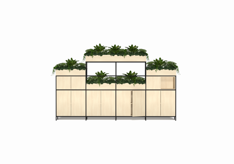 Rhodes Modular Shelving - OLG Office