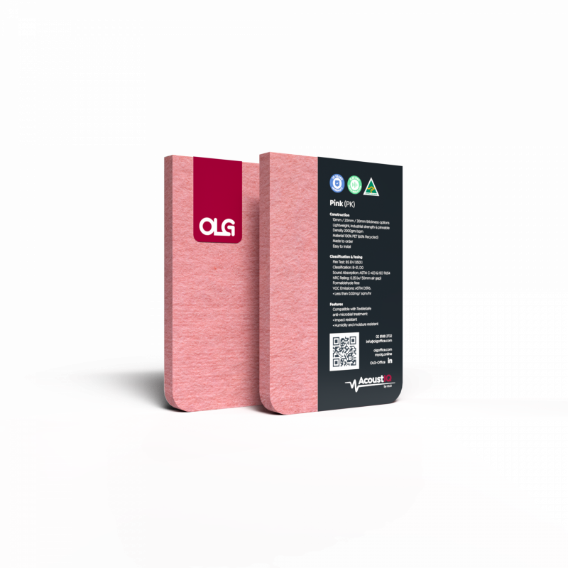 23 AcoustIQ Swatch Pink