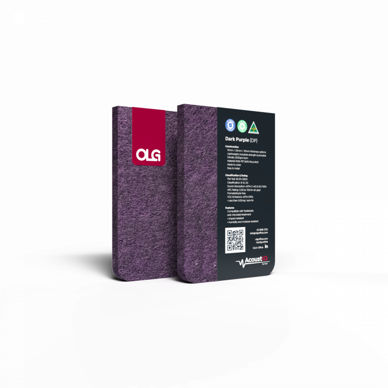 30 AcoustIQ Swatch Dark Purple