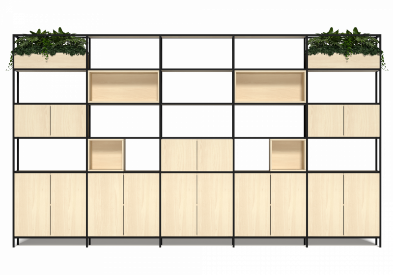 Rhodes Modular Shelving - OLG Office