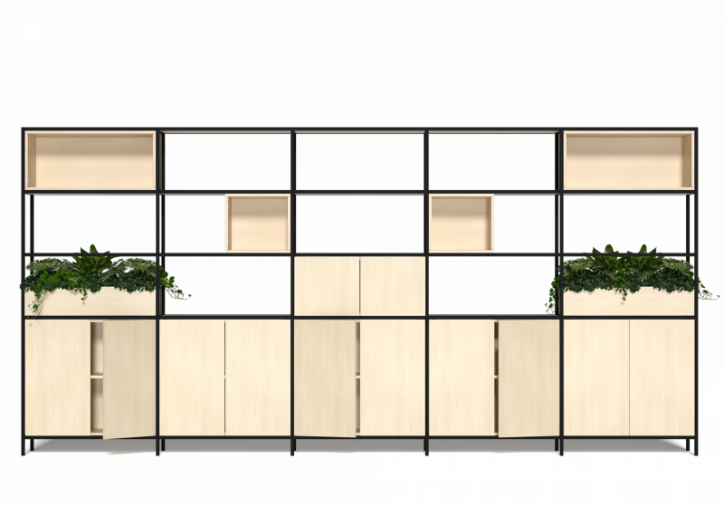 Rhodes Modular Shelving - OLG Office