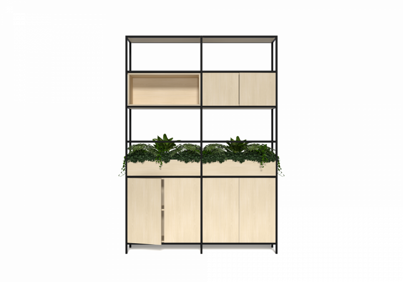 Rhodes Modular Shelving - OLG Office