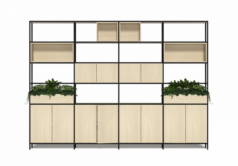 Rhodes Modular Shelving - OLG Office