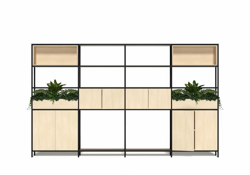Rhodes Modular Shelving - OLG Office