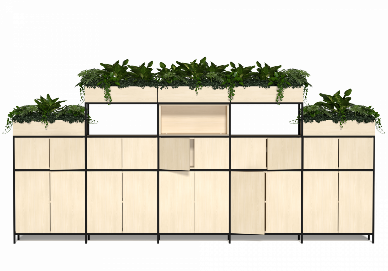 Rhodes Modular Shelving - OLG Office
