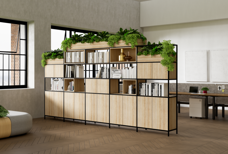 Rhodes Modular Shelving - OLG Office