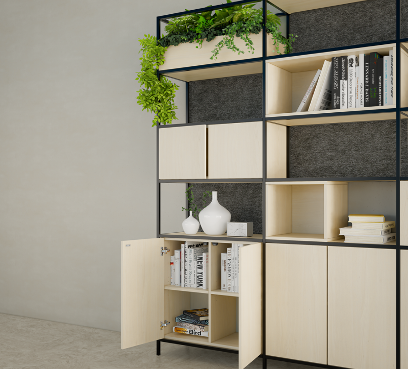 Rhodes Modular Shelving - OLG Office
