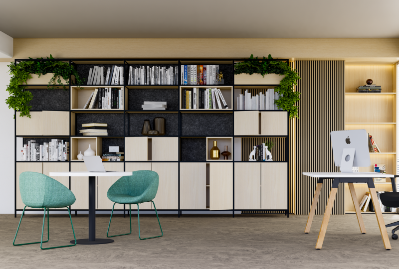 Rhodes Modular Shelving - OLG Office