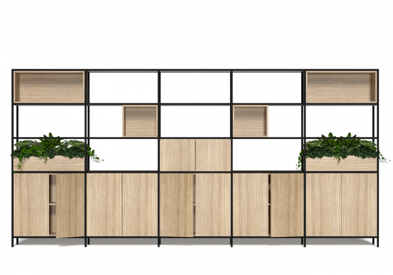 Rhodes Modular Shelving - OLG Office