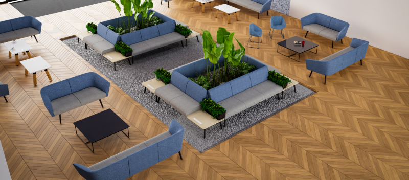 commercial soft seating