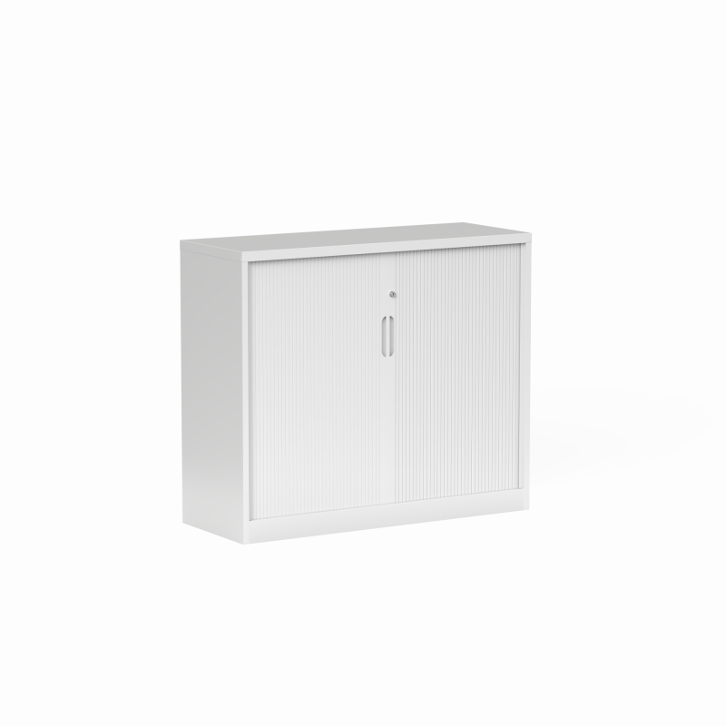 04 Tempo Tambour Cabinet 1020mmH x 1200mmW x 450mmD White